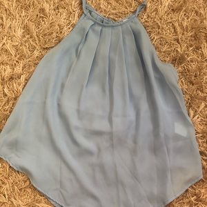 Baby Blue Chiffon Camisole